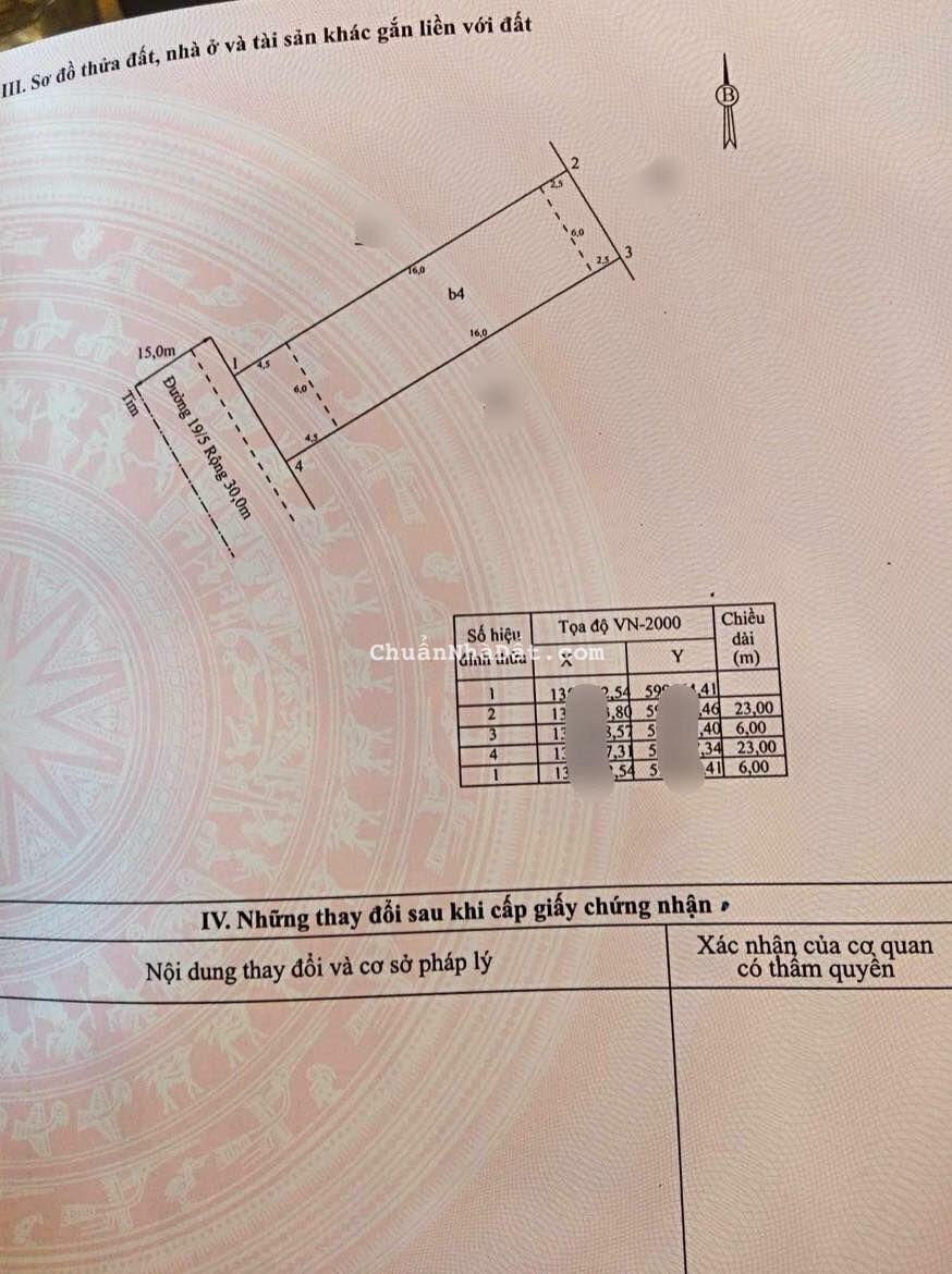 VH25 Bán nhà 3 tầng mặt tiền đường 19/5 KĐT Vĩnh Điềm Trung