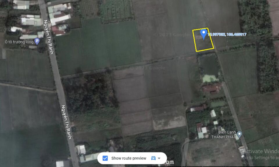 Đất trồng cây quy hoạch đất ở 1.000m2 góc 2 măt tiền, giá 2tỷ350 (Chính chủ O9O39OOO65)