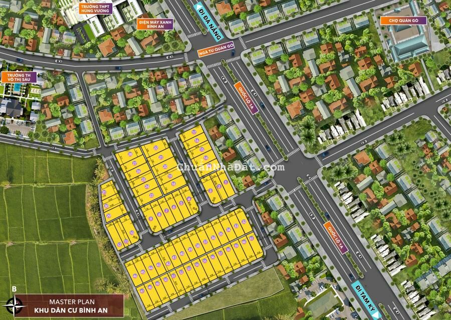 ĐẤT NỀN KHU VỰC PHÍA BẮC TAM KỲ - QUẢNG NAM 