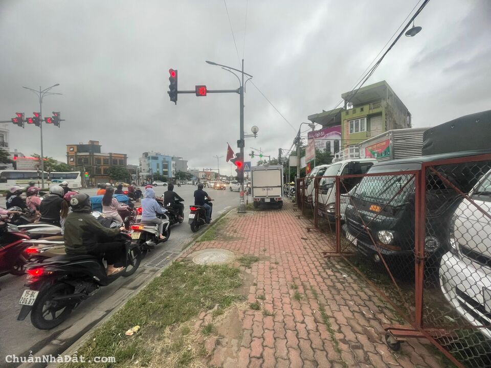 Bán lô góc mặt đường Bùi Viện - Trực Cát, mạn Thiên Lôi, Vĩnh Niệm, Lê Chân, Hải Phòng.