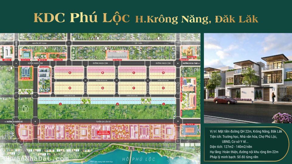 HOT!!! Cơ hội đầu tư hiếm có tại KDC Phúc Lộc - H.Khrông Năng
