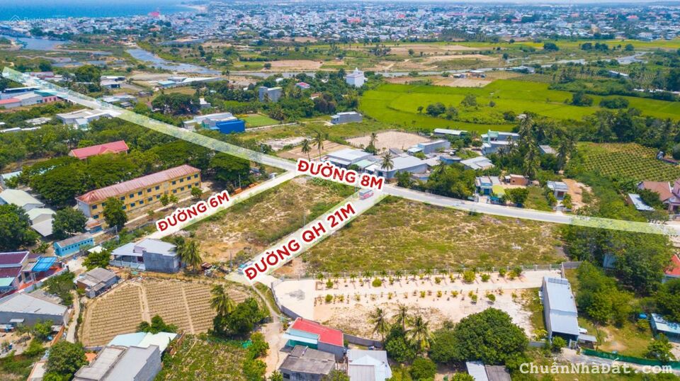 Đất nền ven biển sổ đỏ thổ cư Tuy Phong, Bình Thuận