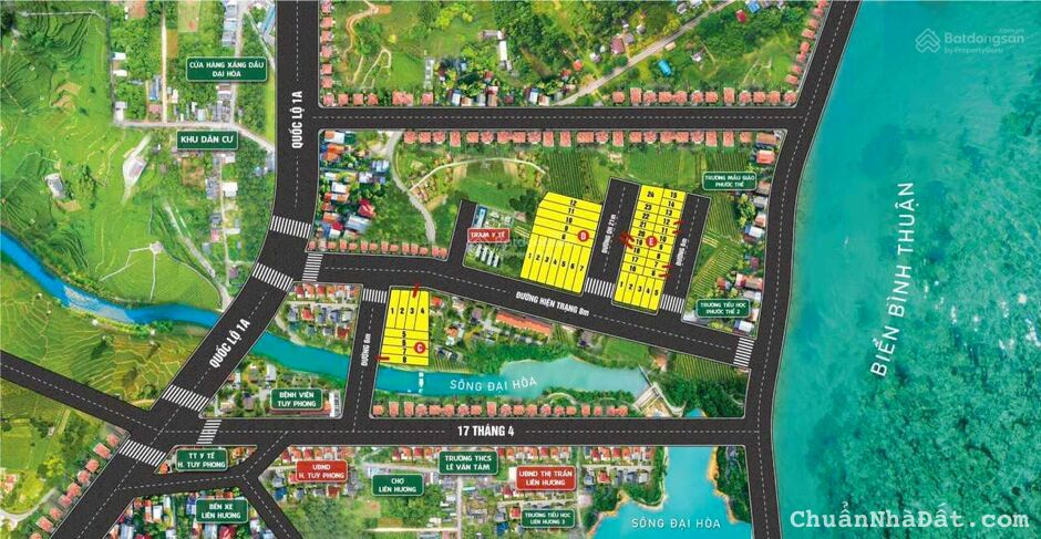 Cơ hội đầu tư tiềm năng gia tăng giá trị tại KDC Phước Thể - Tuy Phong - Bình Thuận