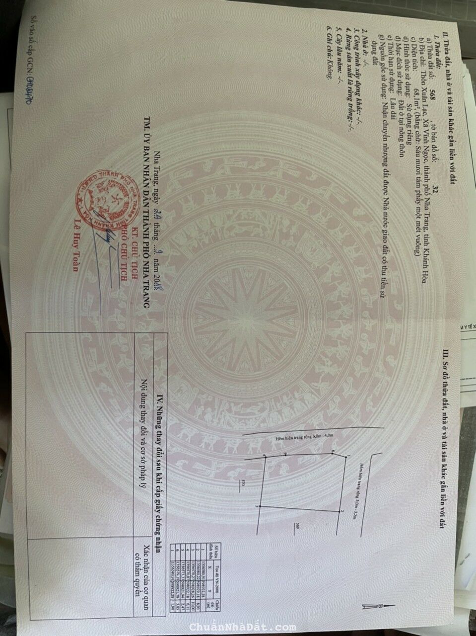 Bán nhà riêng tại Xã Vĩnh Ngọc, Nha Trang, Khánh Hòa diện tích 68m2 giá 2620 Triệu Bán nhà riêng tại Xã Vĩnh Ngọc, Nha Trang, Khánh Hòa diện tích 68m2 giá 2620 Triệu