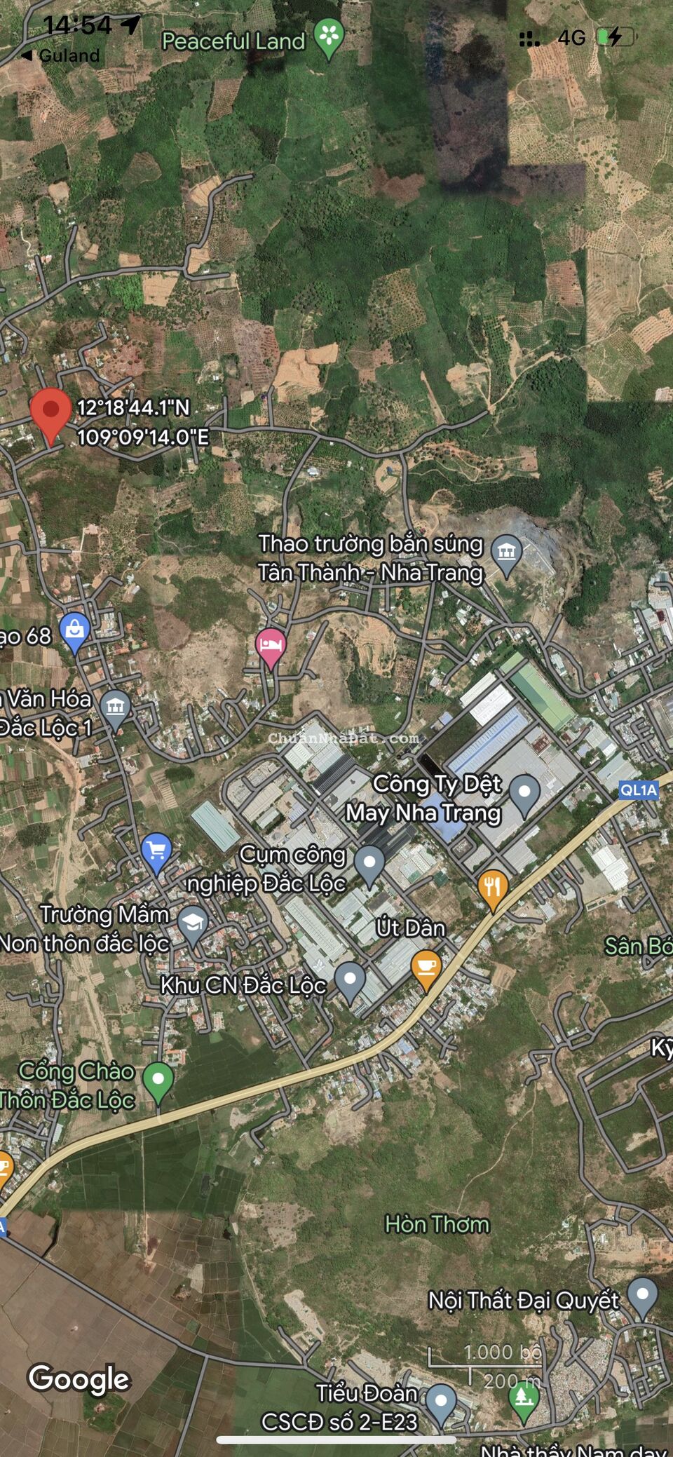 Hot Hot ra lô góc 300m2 giá chỉ 4 triệu/m2 thôn Đắc Lộc, xã Vĩnh Phương - Nha Trang