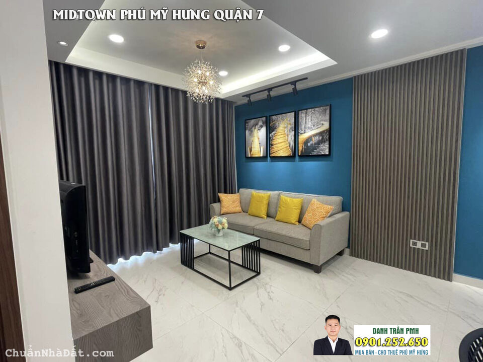 Bán căn Hộ 2PN Midtown Phú Mỹ Hưng Quận 7 dt 78m giá chỉ 5.3 tỷ LH 0901252650 Danh Trần PMH