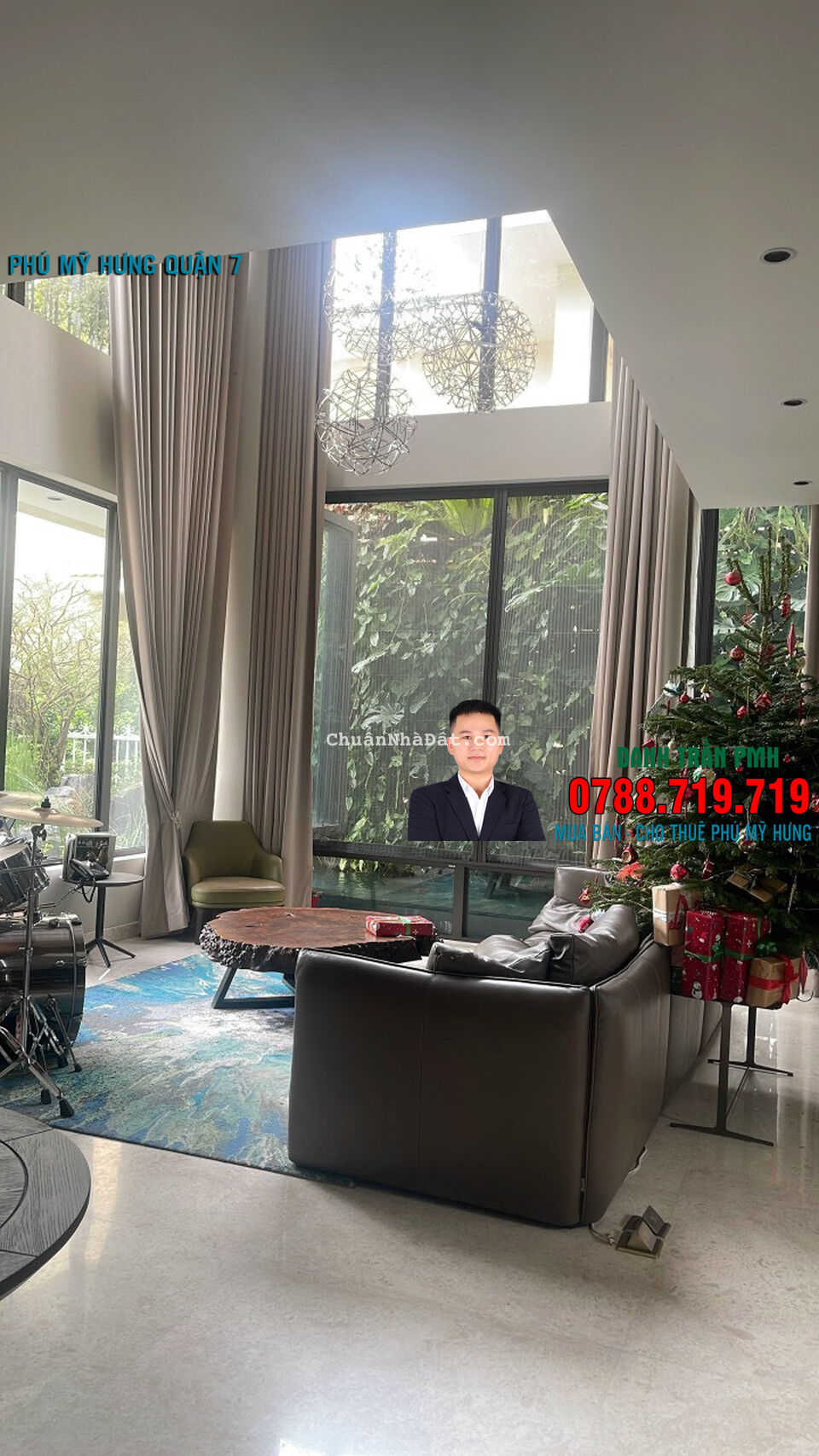 Siêu VIP nhất Compound Phú Mỹ hưng BÁN Biệt thự  Phú Gia 330m 120 tỷ LH 0788719719 DANH TRẦN PMH