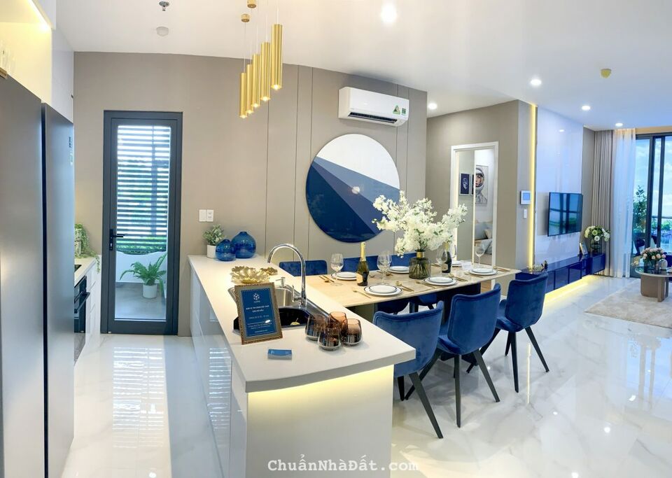 Cho thuê căn hộ DLUSSO 1PN giá 6 triệu. 2PN giá 8 triệu. Tầng cao View đẹp thoáng có nội thất.