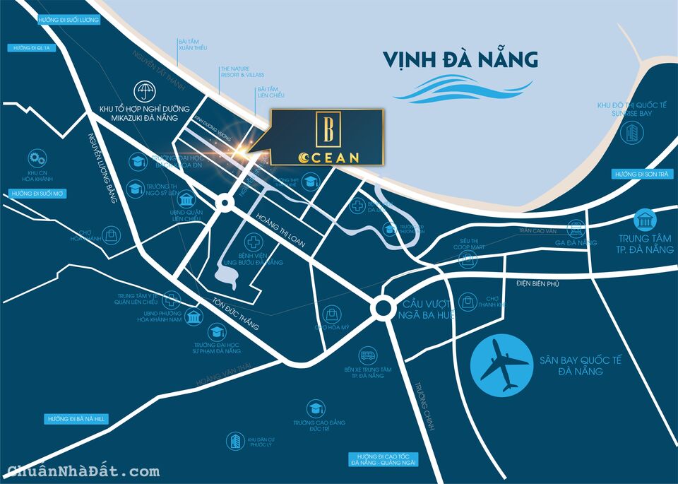 Đất nền B OCEAN vị trí kim cương trong khu vực Liên Chiểu Đà Nẵng Đất nền B OCEAN vị trí kim cương trong khu vực Liên Chiểu Đà Nẵng