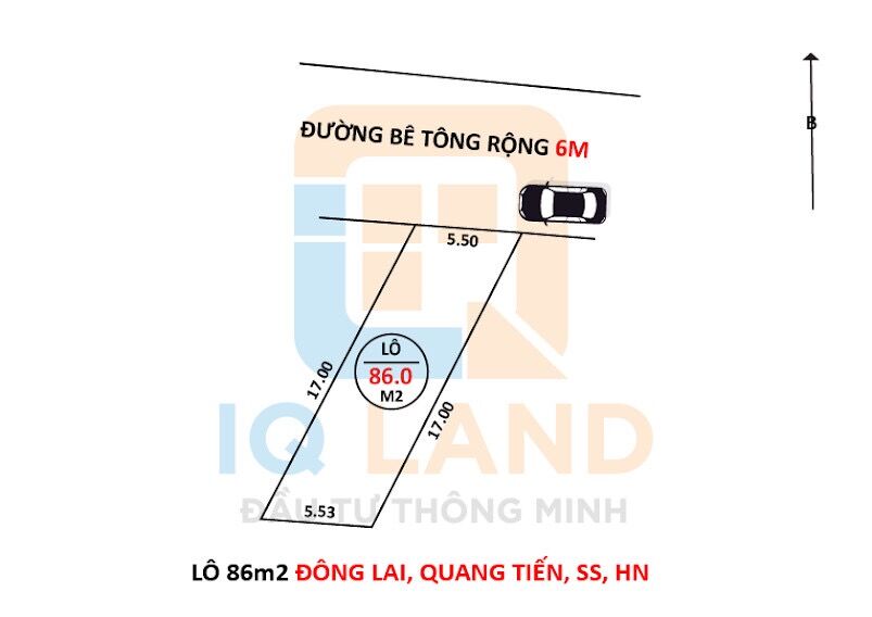 Bán 86m2 bìa làng view đồng oto tránh -Đông Lai Quang Tiến Sóc Sơn- Gần kcn Nội Bài- Đập Đồng Quan
