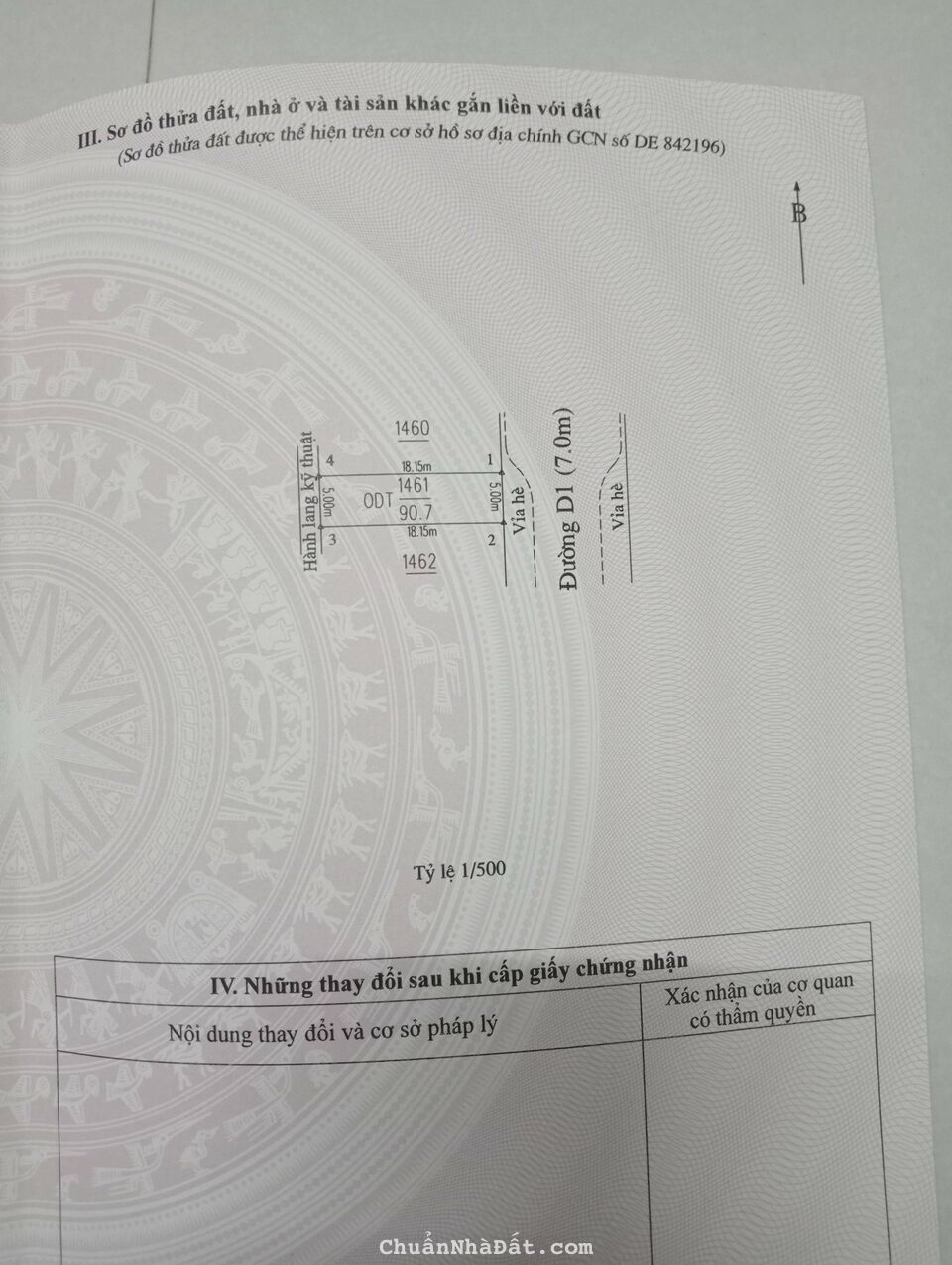 BÁN ĐẤT KDC SÀI GÒN LAND VĨNH TÂN.(5*18,15)