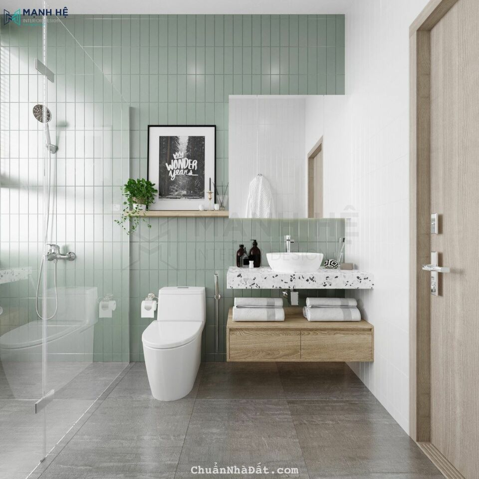 Cho thuê nhà nguyên căn MT Vũ Huy Tấn, BT - 4x15(sàn 200m2) - 5 tầng - Giá 40 triệu/tháng