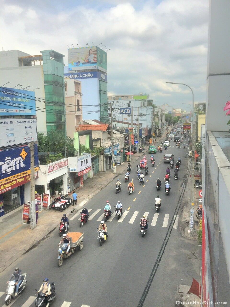 Bán nhà MTKD CMT8, Tân Bình. DT 4,5x19m (hậu 6,2m), 4 tầng. Giá 21,9 tỷ (TL)