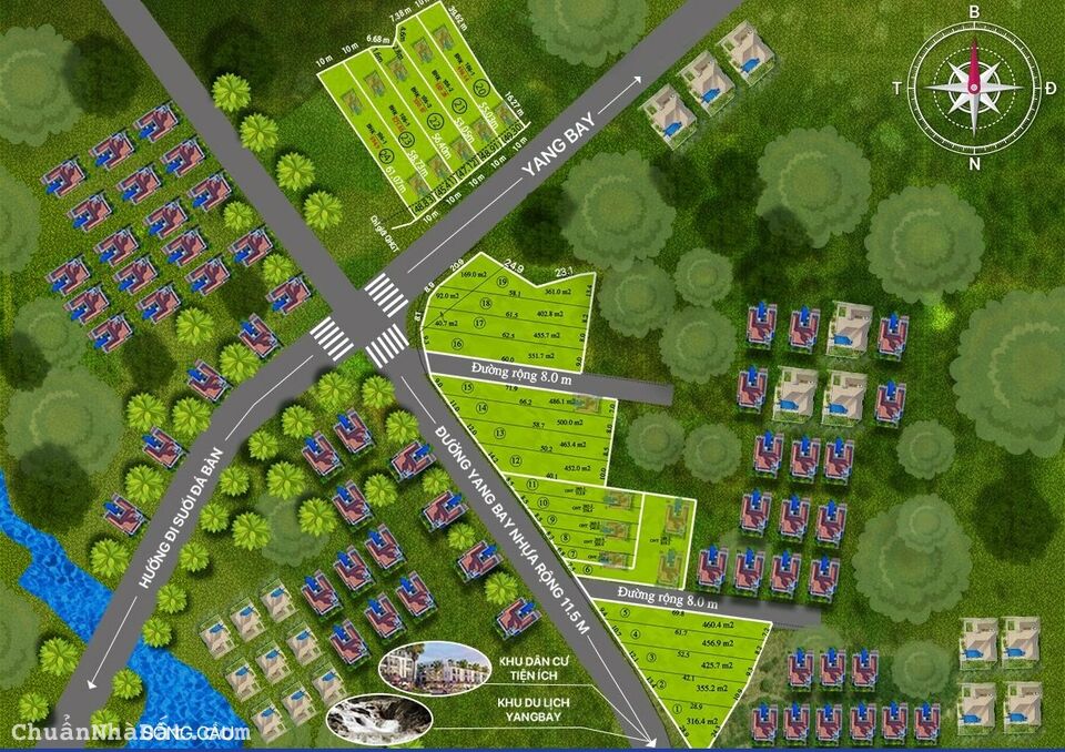 Đất vườn mặt tiền YangBay – Khánh Phú chỉ từ 560 triệu