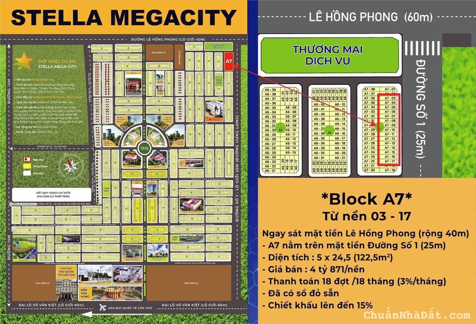 Hàng Độc Quyền Siêu Hot Duy Nhất 15 Nền Block A7 Giá Chỉ 35triệu/m2 Ck Khủng 15% Hàng Độc Quyền Siêu Hot Duy Nhất 15 Nền Block A7 Giá Chỉ 35triệu/m2 Ck Khủng 15%