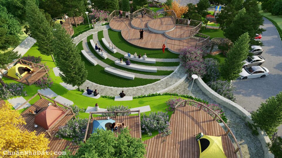 Biệt thự nghỉ dưỡng View hồ bơi săn mây - Hơn 300m2 thổ cư sổ sẵn - Nhiều ưu đãi hấp dẫn