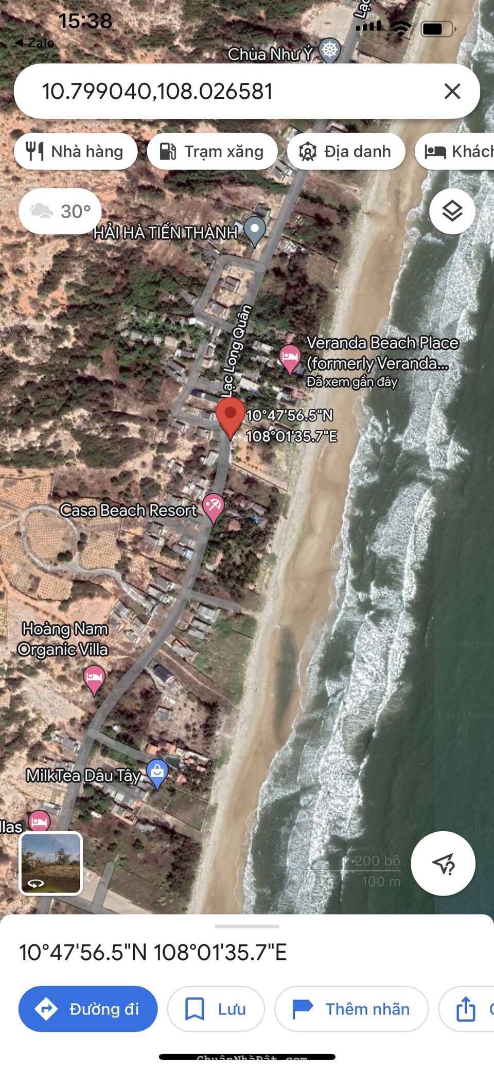 2213m2 2MT Lạc Long Quân Tiến Thành - Gần Nova Phan Thiết - Mặt biển - Gía ngộp