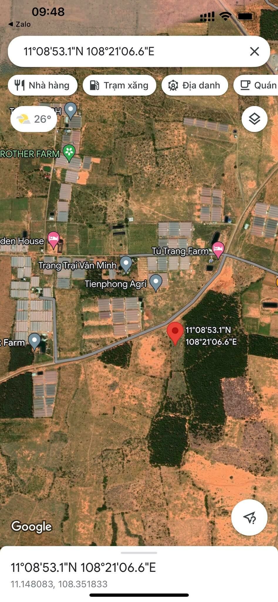 Hơn 8 sào Mặt tiền đường kênh nước hiện hữu - Ngay Farm Công nghệ cao - Gía tốt đầu tư cuối năm