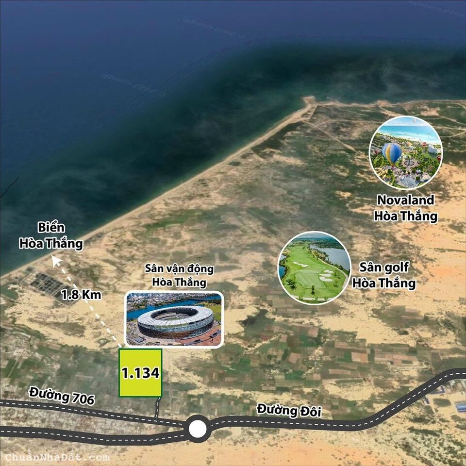 Lô biển đẹp, quy hoạch ONT sổ vuông vức, đường hiện hữu - Chiết khấu lên đến 5 chỉ vàng