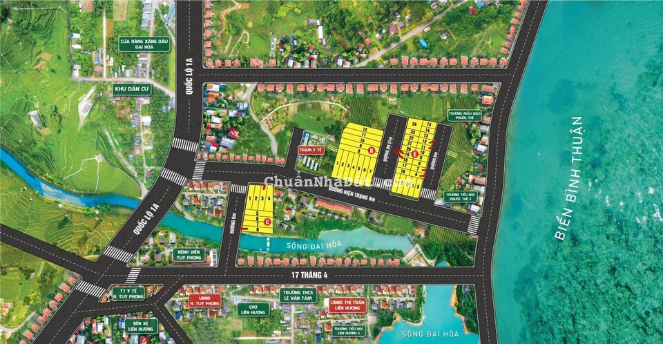 Đất nền Kdc Phước Thể sổ sẵn giá GĐ1 cơ hội đón sóng cao tốc cuối năm  