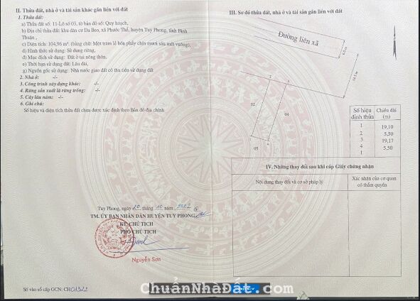 Đất ven biển Tuy Phong Bình Thuận giá tốt đón sóng cao tốc  