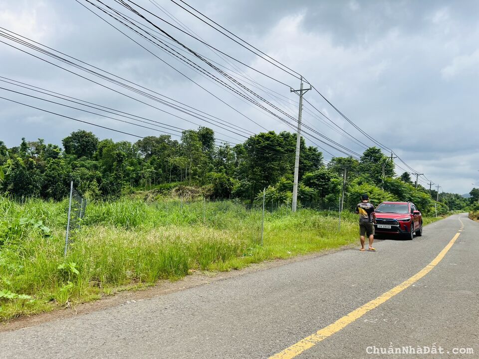 Cần tiền kinh doanh bán nhanh lô đất thổ cư mặt tiền đường nhựa ôtô tải, gần KCN, chỉ hơn 3tr/m