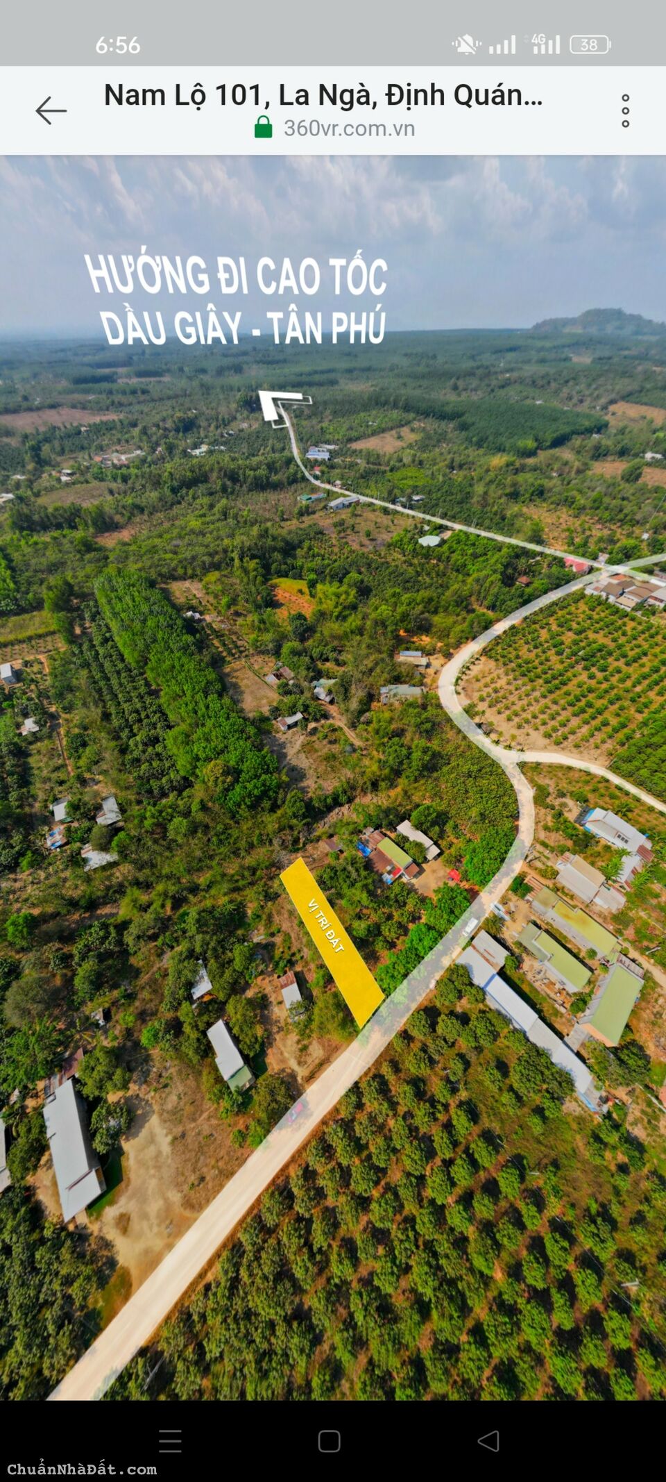 Cần tiền bán gấp lô đất thổ cư 322m2, chỉ 2,4tr/m2, sổ hồng riêng, đường ô tô 10m, gần sông La Ngà