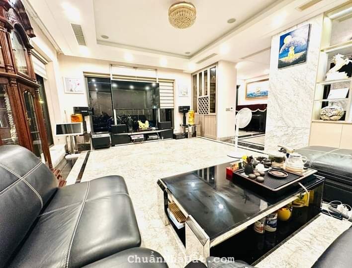 Bán biệt thự sân vườn KDT Sunny Garden Quốc Oai 400m *4T giá 45 tỷ, lô góc, siêu sang