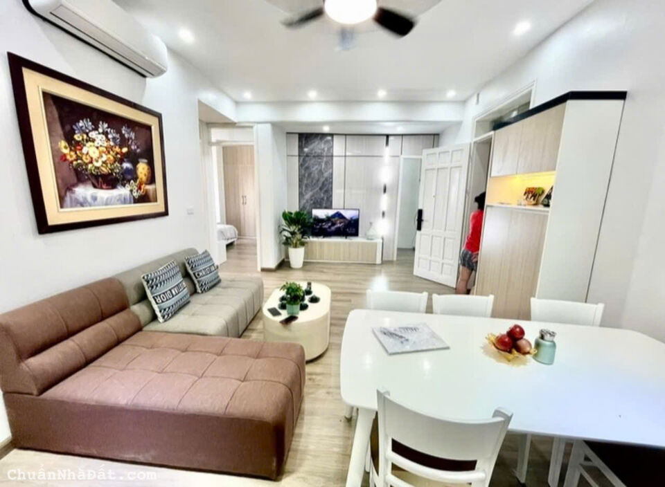 Căn hộ B6 Nguyễn Cơ Thạch Mỹ Đình 76m - 3N2VS giá 4.6 tỷ, căn góc, full nội thất