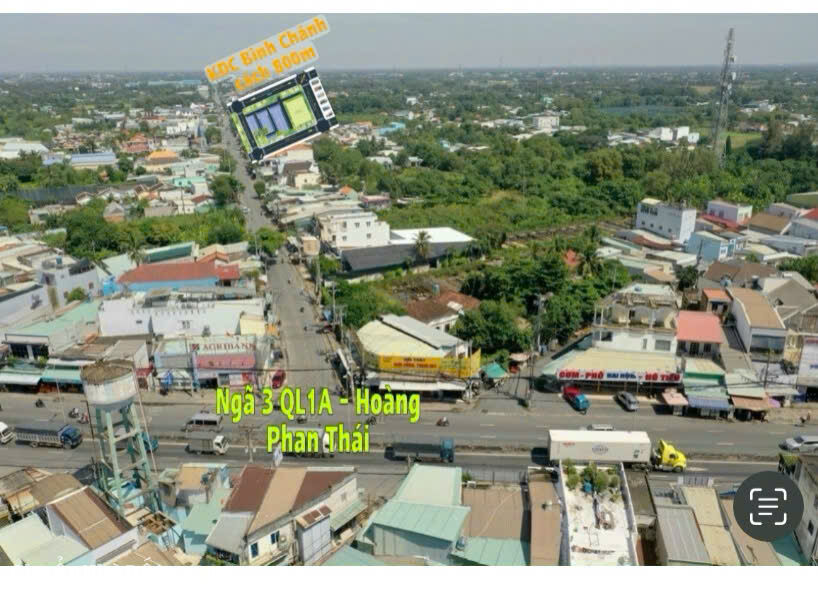 BÁN ĐẤT ĐÔ THỊ, SHR, ĐƯỜNG HOÀNG PHAN THÁI GẦN CHỢ BÌNH CHÁNH