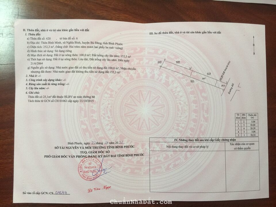 Đất Thổ Cư Bình Phước chỉ 580tr/nền (5.06 x 50.52). Sổ sẵn công chứng ngay Đất Thổ Cư Bình Phước chỉ 580tr/nền (5.06 x 50.52). Sổ sẵn công chứng ngay