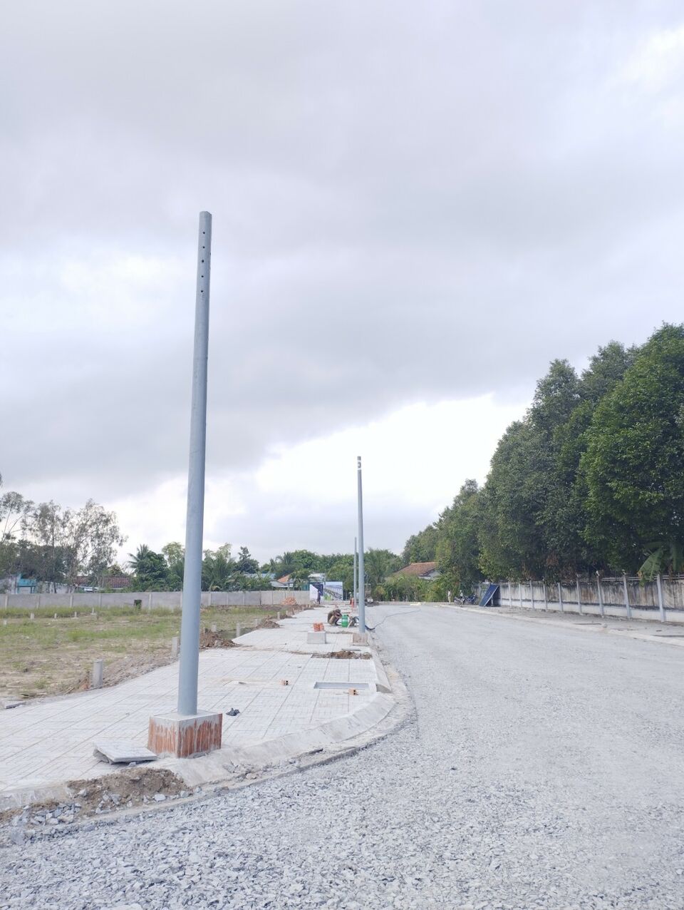 20 lô ĐẤT NỀN PHÂN LÔ CHỢ GÒ ĐEN, 100m2, trả trước 600tr/lô