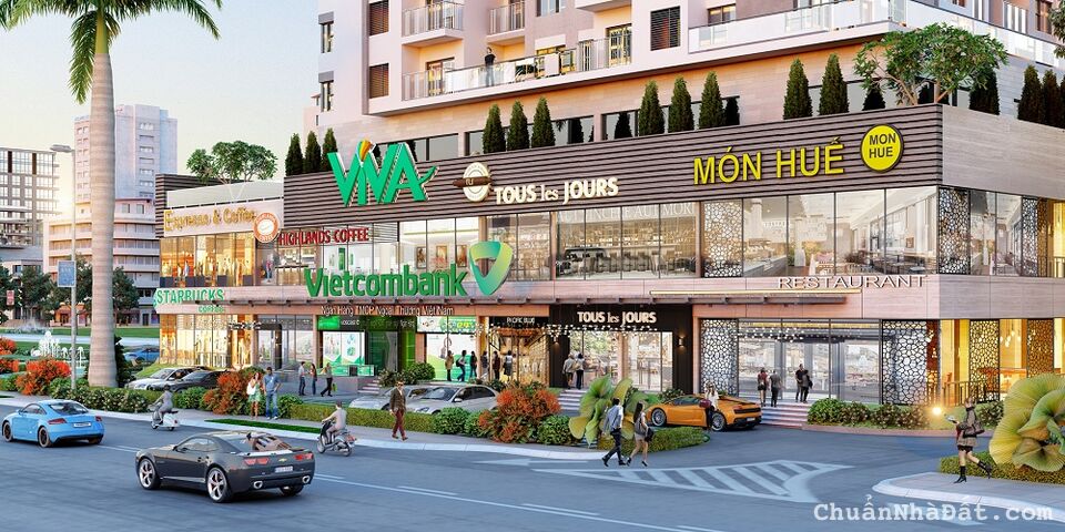 Ưu đãi tới 300 triệu cho khách hàng sở hữu mặt tiền kinh doanh khu thương mại Âu Cơ !