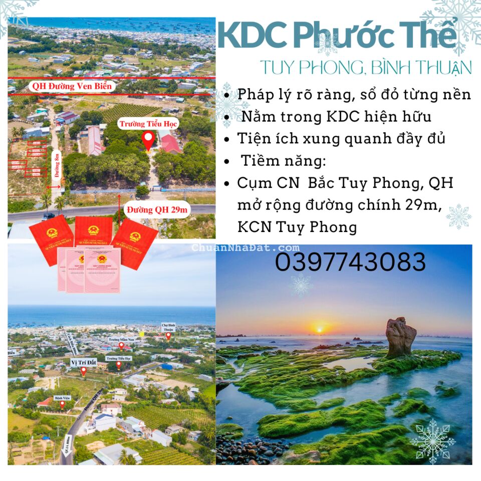 Đất nền KDC Phước Thể. Những cơ hội để nhà đầu tư về đích giai đoạn cuối năm!!!