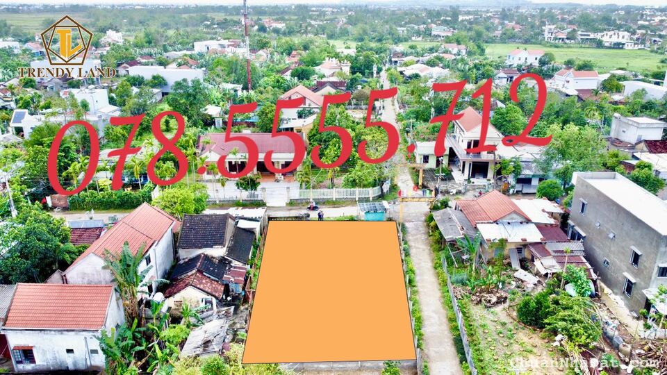 Đất phía Nam Đà Nẵng cách chỉ 3km ,sát chợ La Thọ-Điện Bàn mặt tiền đường chính 21,5m