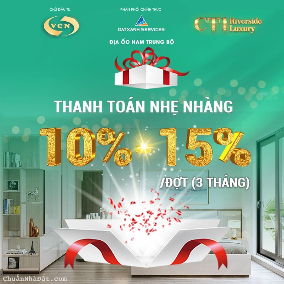  💥💥 CĂN HỘ CAO CẤP 5 SAO ĐẦU TIÊN NHA TRANG . FULL NỘI THẤT  . CĂN HỘ CT1 RIVERSIDE LUXURY