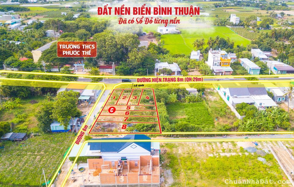  🆘 SIÊU HOT - Đất nền thổ cư ven biển và KCN - TUY PHONG BÌNH THUẬN .  