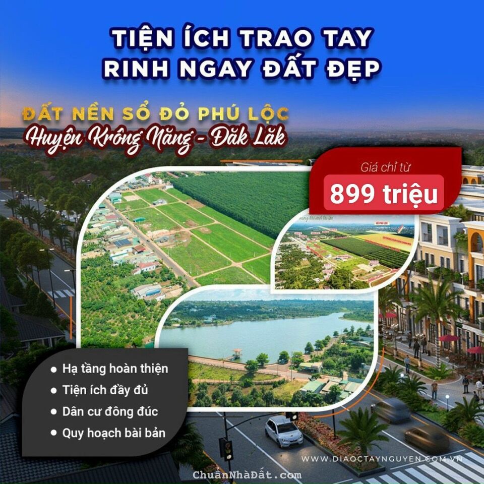 bán đất nền sổ đỏ tại trung tâm huyện Krông Năng diện tích 132m2 giá 900tr/nền bán đất nền sổ đỏ tại trung tâm huyện Krông Năng diện tích 132m2 giá 900tr/nền