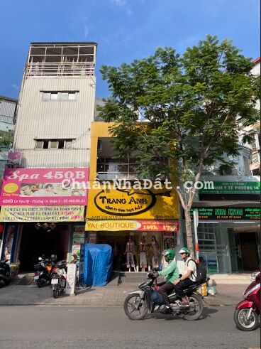 Cần Bán Nhà MT đường Lê Văn Sỹ,Q.3 4x23m 1T2L HĐT:50Tr giá 30tỷ