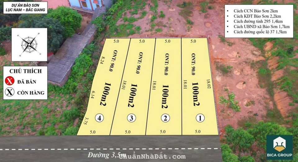 Bắt đáy thị trường đất Lục Nam giá cắt lỗ chỉ hơn 200 tr