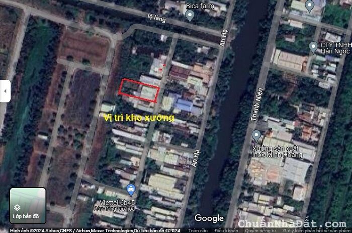 Bán kho xưởng Đ.An Hạ, Bình Chánh 20x54m thổ cư 754m2 giả rẻ Bán kho xưởng Đ.An Hạ, Bình Chánh 20x54m thổ cư 754m2 giả rẻ