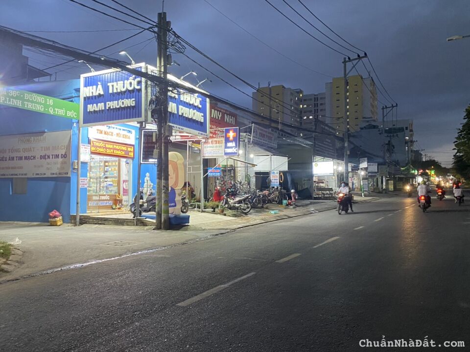 Bán nhà 2 mặt tiền kinh doanh đường số 16 Linh Trung Thủ Đức 82m2 chỉ 10 tỷ TL 