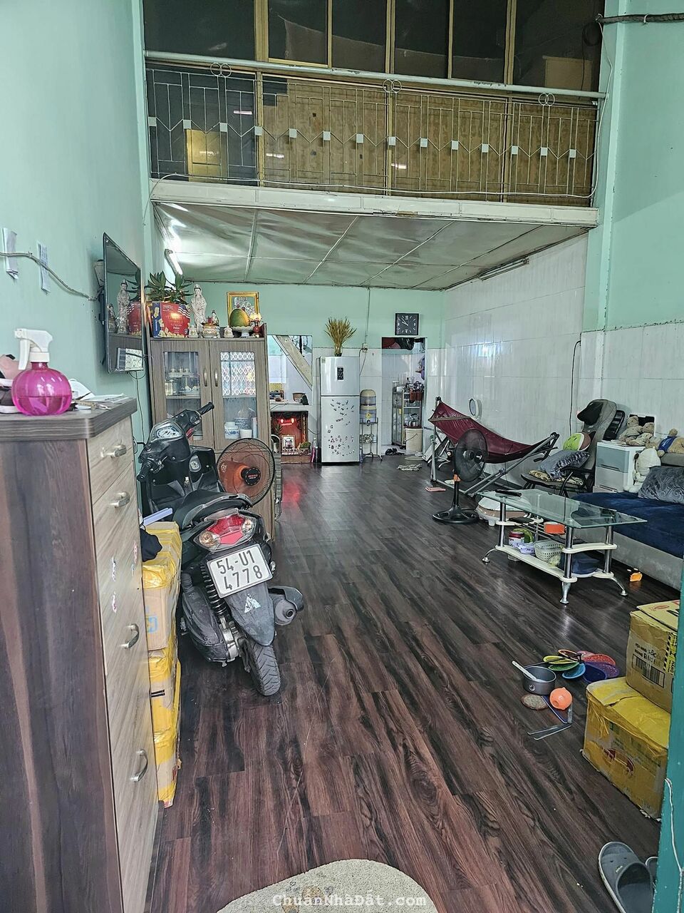 Cho thuê nhà 536/ hẻm 4m đường Âu cơ phường 10 quận tân bình – giá : 7 triệu / tháng