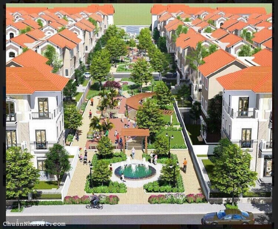 Biệt thự view công viên trung tâm đô thị Centa