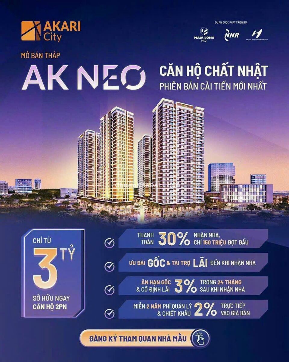 Chỉ với 6TR/THÁNG. Sở hữu căn hộ 2PN - 78m² ngay mặt tiền Võ Văn Kiệt. 0901948890