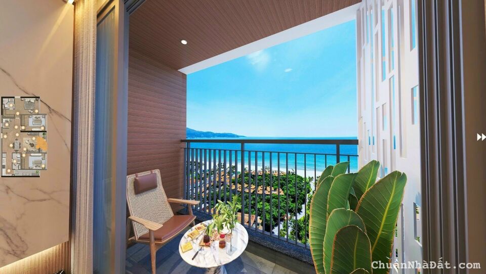 1 suất ngoại giao căn 2PN chiết khấu 22% - đối diện furama resort - sở hữu lâu dài - hỗ trợ trả góp