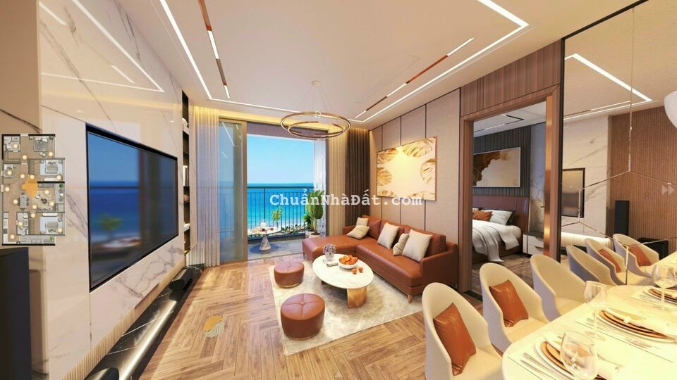 Có gì trong căn hộ 2PN cao cấp The Sang Residence ven biển Mỹ Khê - Đà Nẵng? Giảm giá 1,2 tỷ đồng