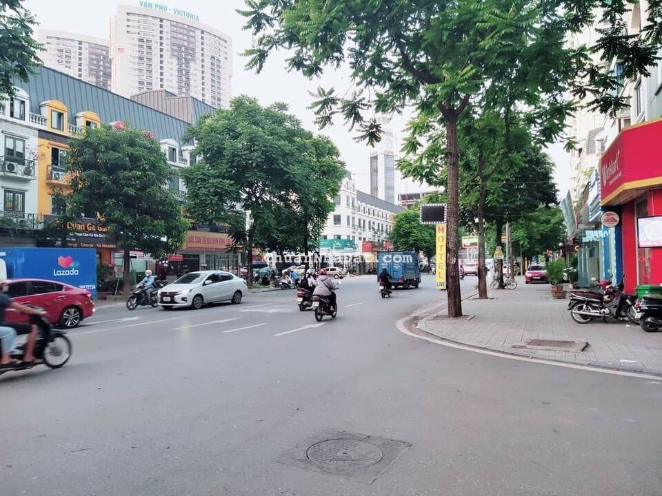 Bán LK  KĐT Văn Phú, Lô góc, Kinh Doanh Đỉnh, Ô tô xếp hàng  80m2, nhỉnh 10 tỷ