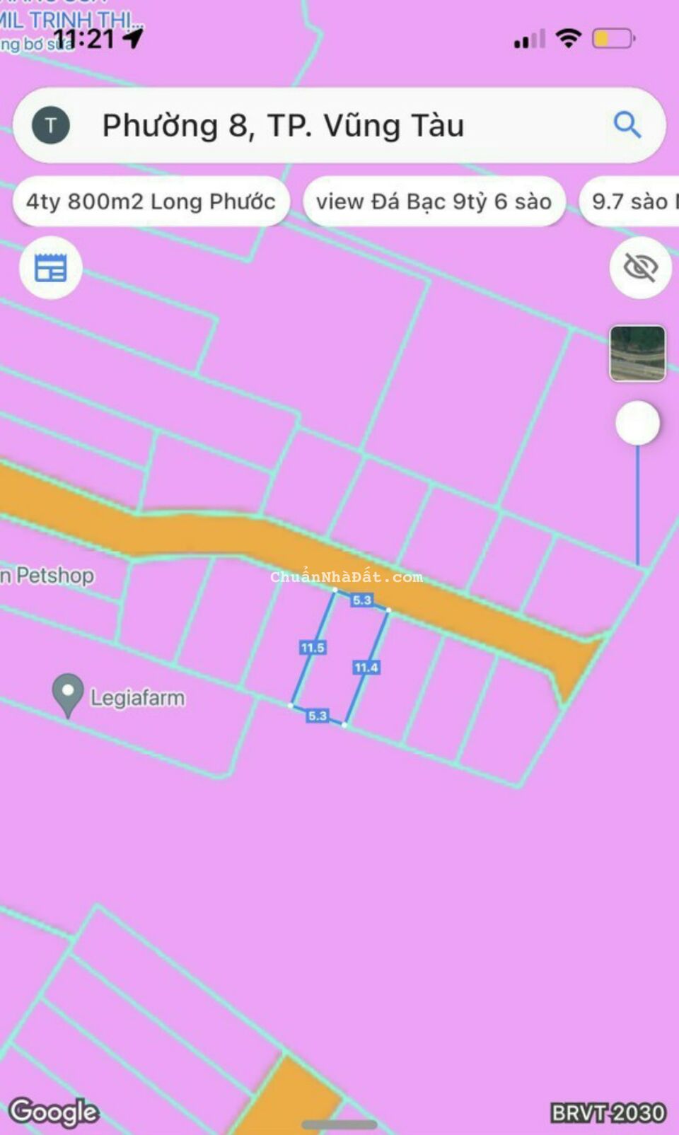 bán lô đất đẹp bình giã p8 vũng tàu vị trí gần đường lớn chỉ vài bước chân và gần chợ gần trường họ