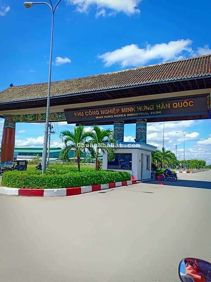 ĐẤT THỔ CƯ HƠN 300M2 SHR NGAY KCN MINH HƯNG HÀN QUỐC, SAU LƯNG KDC ĐẠI NAM